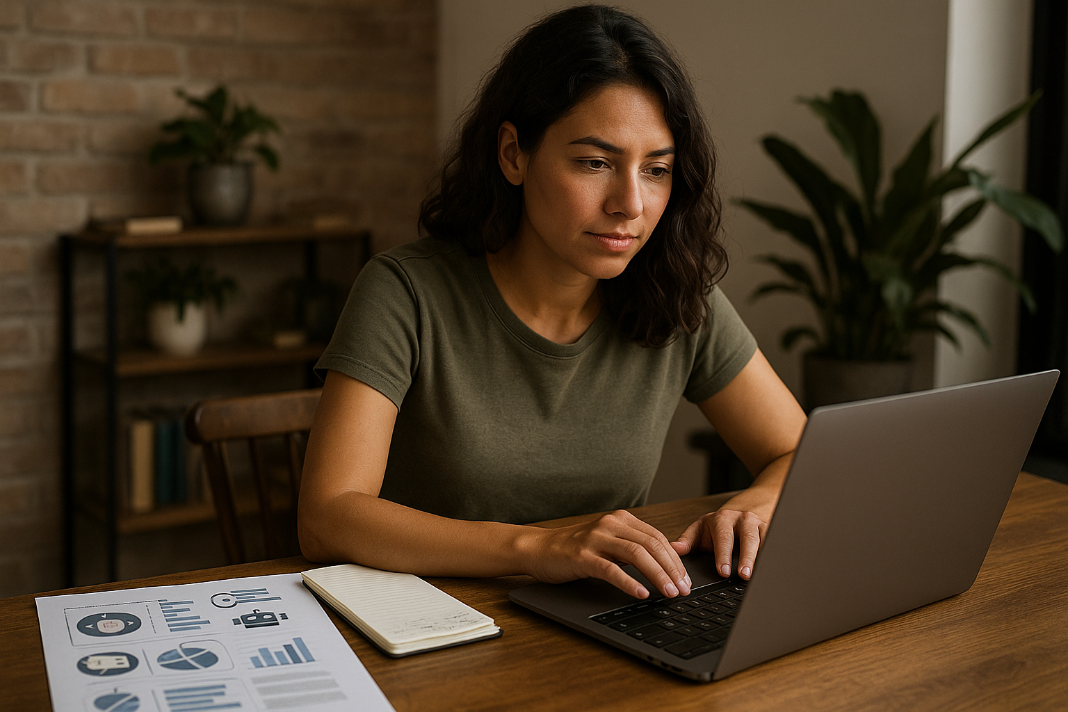 A distinctive real-world AI income strategies for beginners scene directly illustrating Beginner-Friendly AI Chatbot Platforms Compared: Features, Pricing, and Monetization Potential.