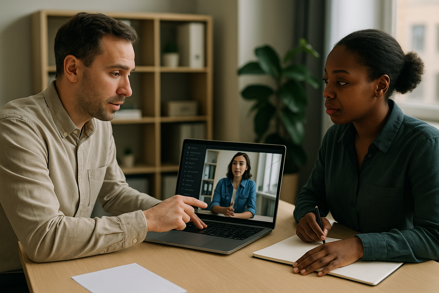 Small-business professional working in an authentic office environment on activities related to Best AI Platforms for Creating and Selling Online Courses.
