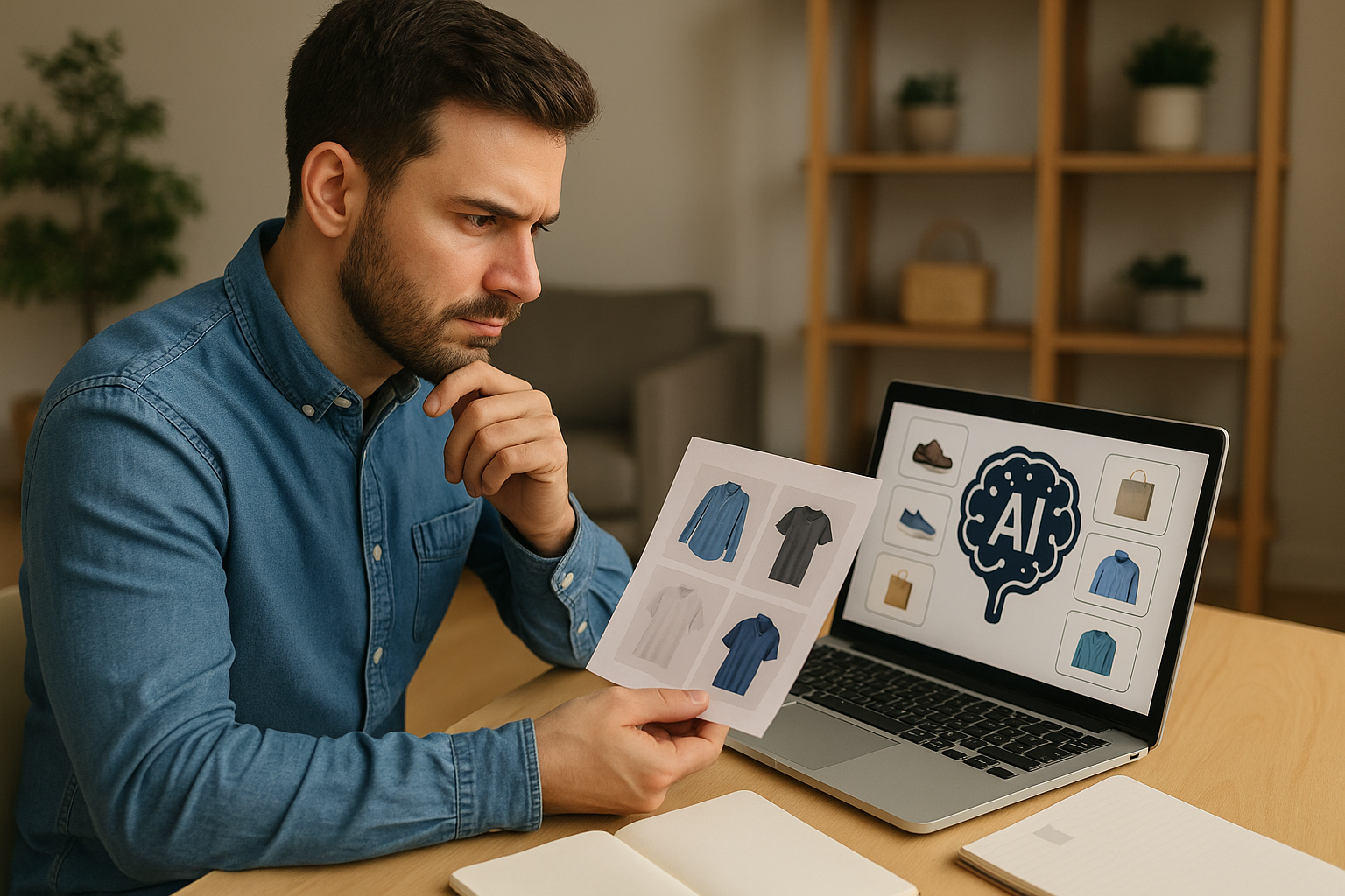 A distinctive real-world AI income strategies for beginners scene directly illustrating How to Implement AI-Driven Personalization to Maximize Affiliate Revenue Growth.