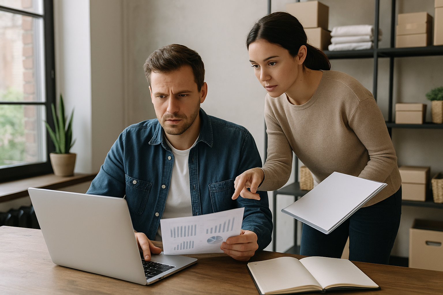 Small-business professional working in an authentic office environment on activities related to How to Use AI Analytics to Optimize Your Income Streams.