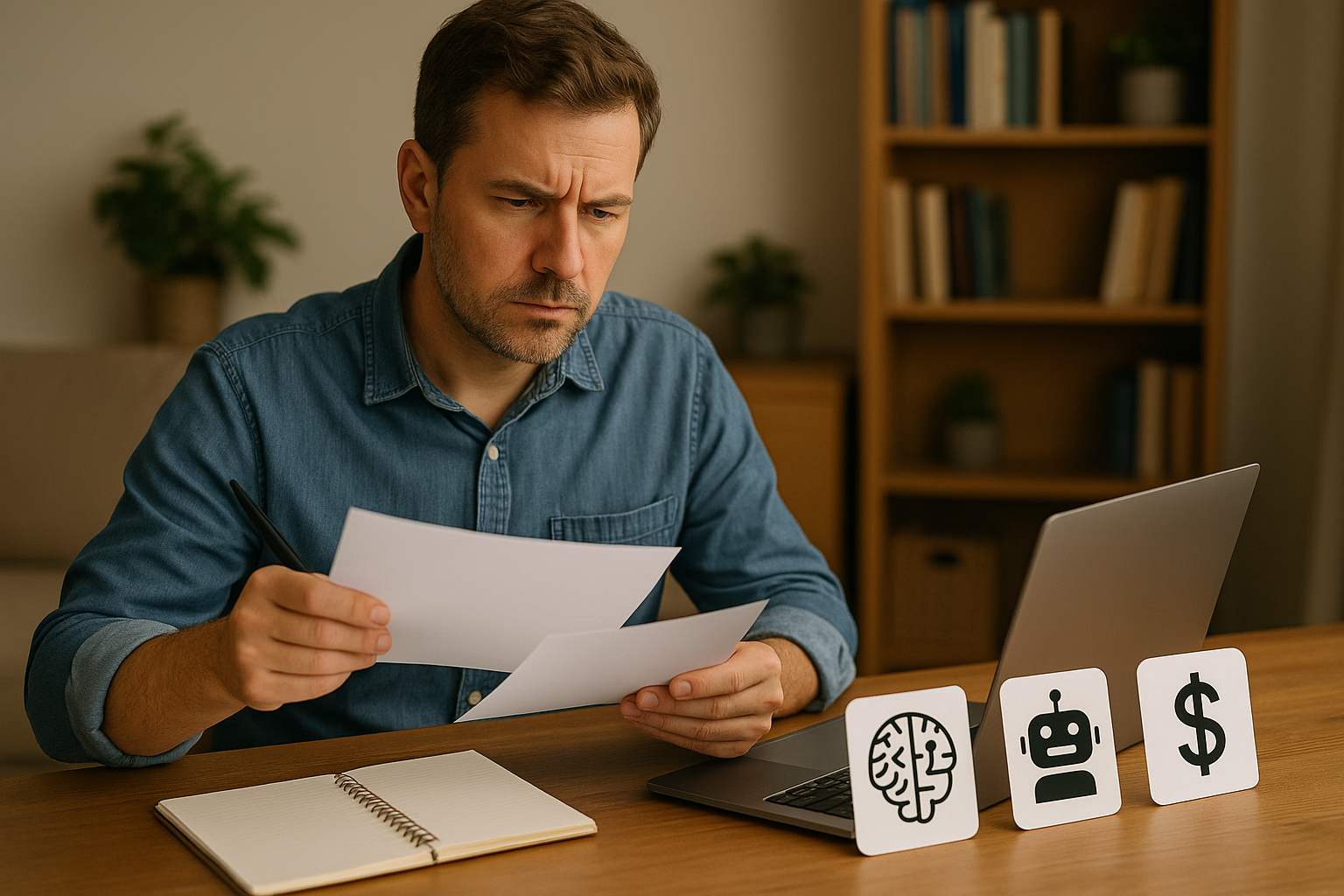 A distinctive real-world AI income strategies for beginners scene directly illustrating Key Concepts Every Newcomer Should Know About AI-Driven Income.