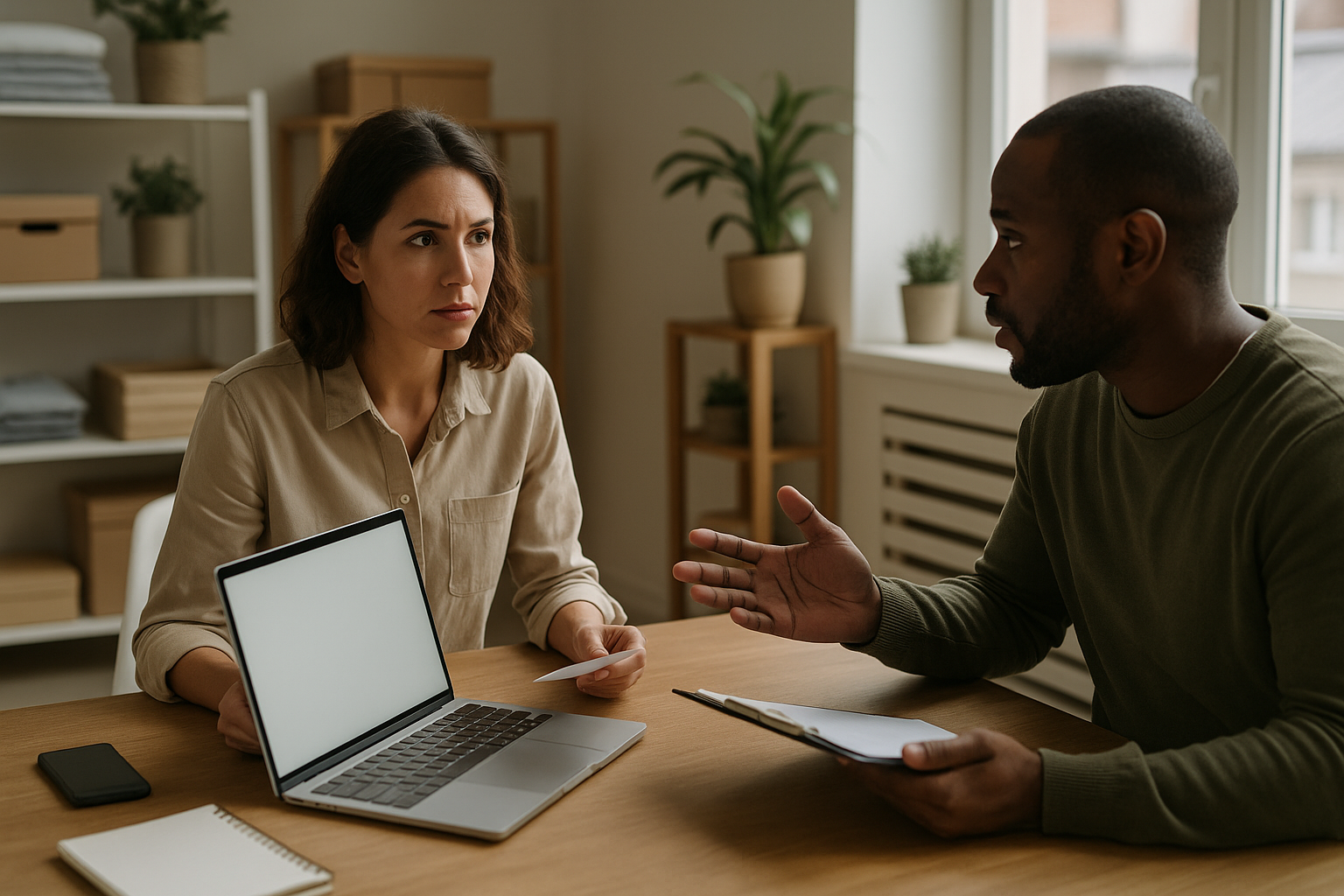 Small-business professional working in an authentic office environment on activities related to Top AI Tools for Automating Social Media Marketing Tasks.
